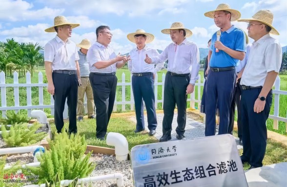 海南省委書記馮飛、省長劉小明視察三亞資源化利用試點(diǎn)項(xiàng)目